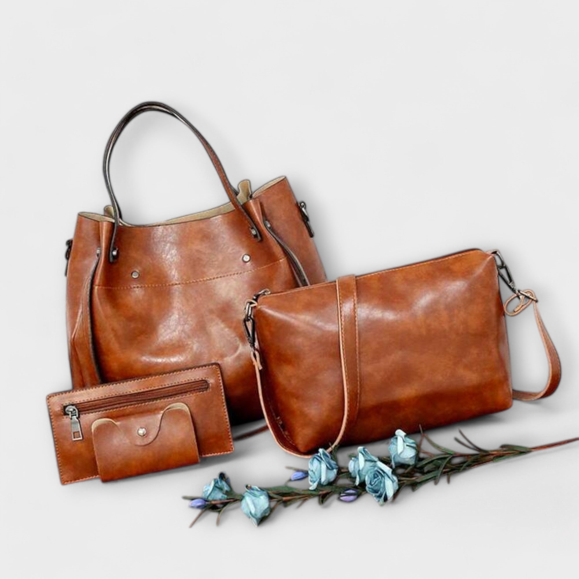 Aurellia. - 4-Piece Vintage Bag Set