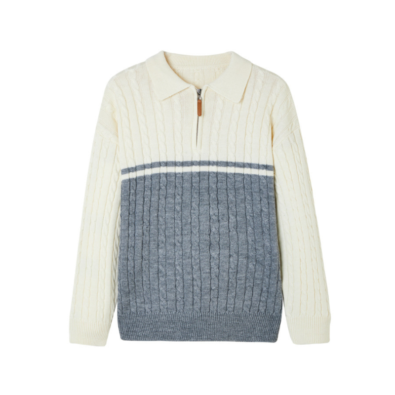 Reißverschluss aus 100 % hochwertiger Wolle