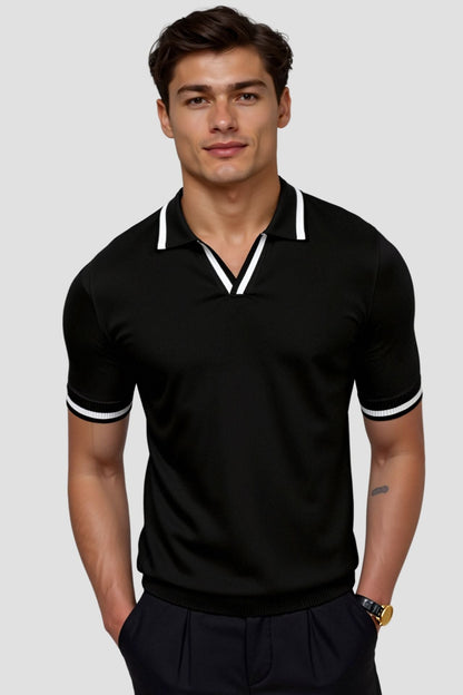 NOBA Contrast Slim Fitted Polo
